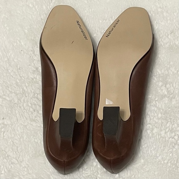 Brown Leather Heals with Patton Toe - Picture 6 of 7